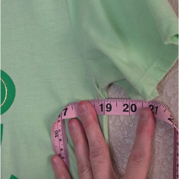 St Patrick's Day Pastel Green I'm Good Luck Leprechaun Clover T-shirt - Picture 8 of 10